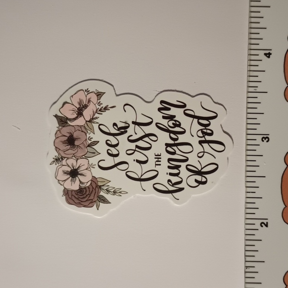 10/$10 Inspirational Bible Verse Jesus Biblical God Faith Heaven Sticker Decal